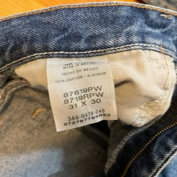 4 Men's Rustler Jeans All size 31x30 - Picture 5 of 5